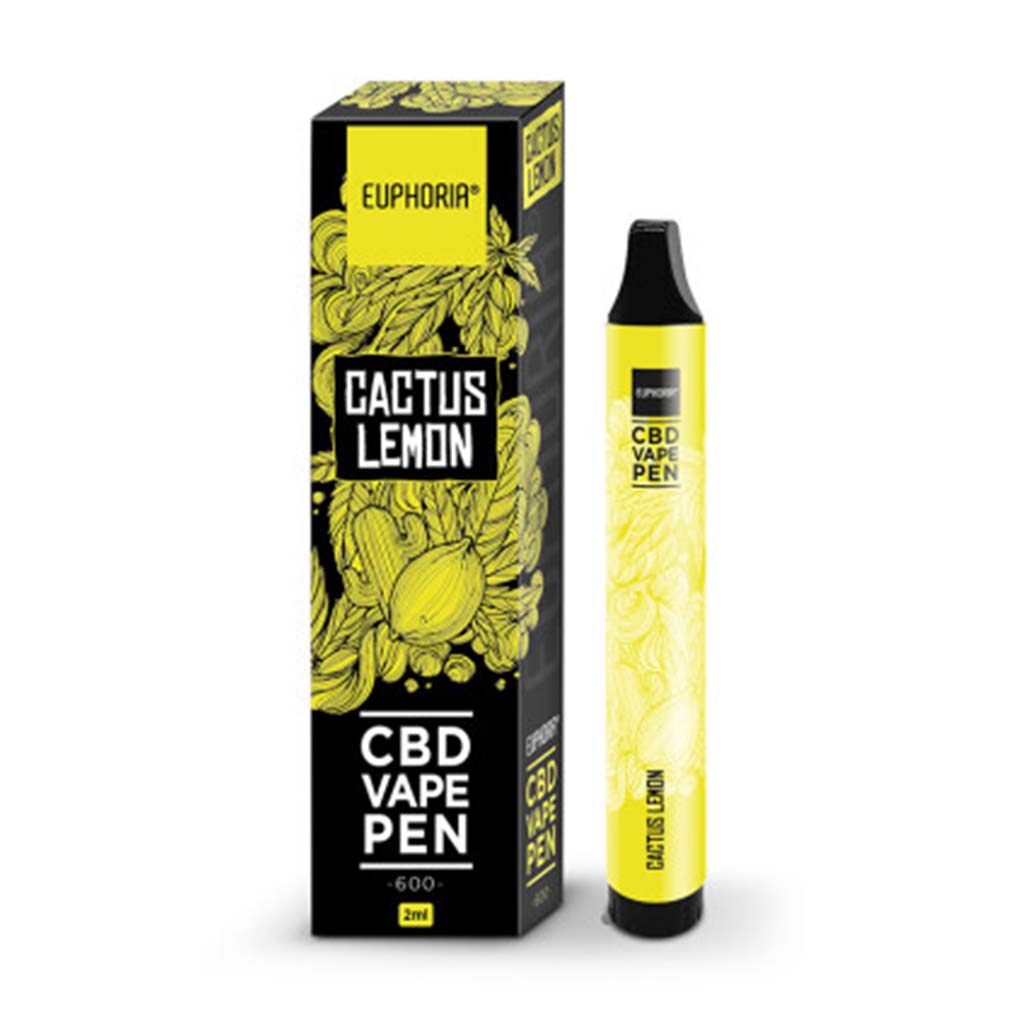 Euphoria CBD Vape Cactus Lemon Euphoria CBD Vape Cactus Lemon