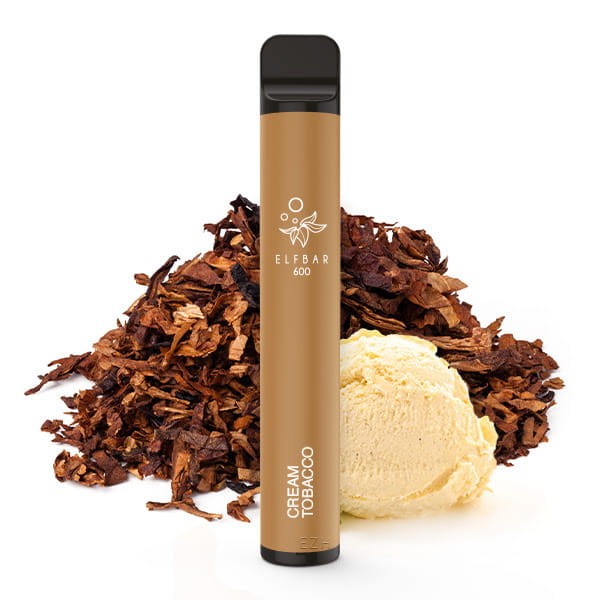 Elf_Bar_Cream_Tobacco Elfbar 600 - Einweg E-Zigarette Cream Tobacco 2% Nikotin