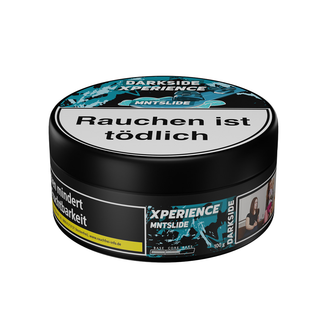 Darkside Darkblend Shisha Tabak Xperience Mntslide 100g Darkside Darkblend Shisha Tabak Experience Mintslide 100g