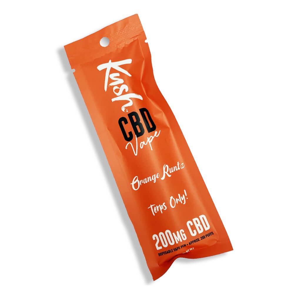 Kush CBD Vape Orange Runtz 2.0 200mg Kush CBD Vape Orange Runtz 2.0 200mg