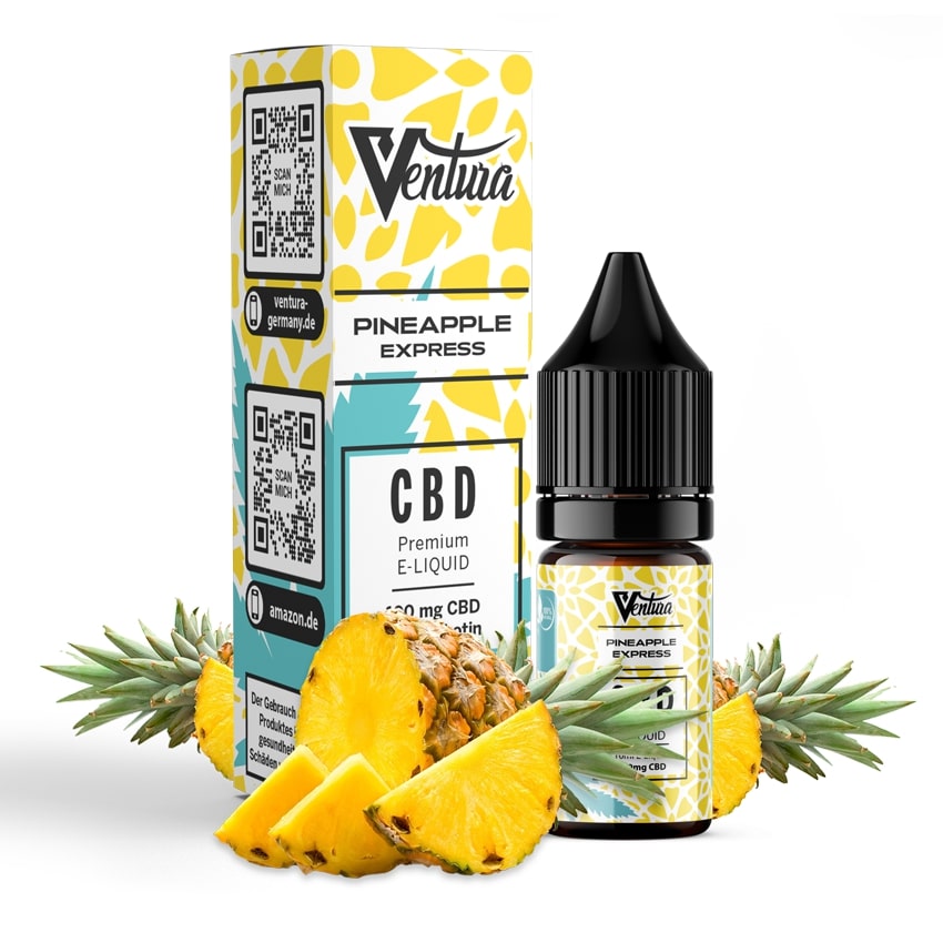 Ventura CBD Liquid Pineapple Express 10ml 600mg Ventura CBD Liquid Pineapple Express 10ml 600mg
