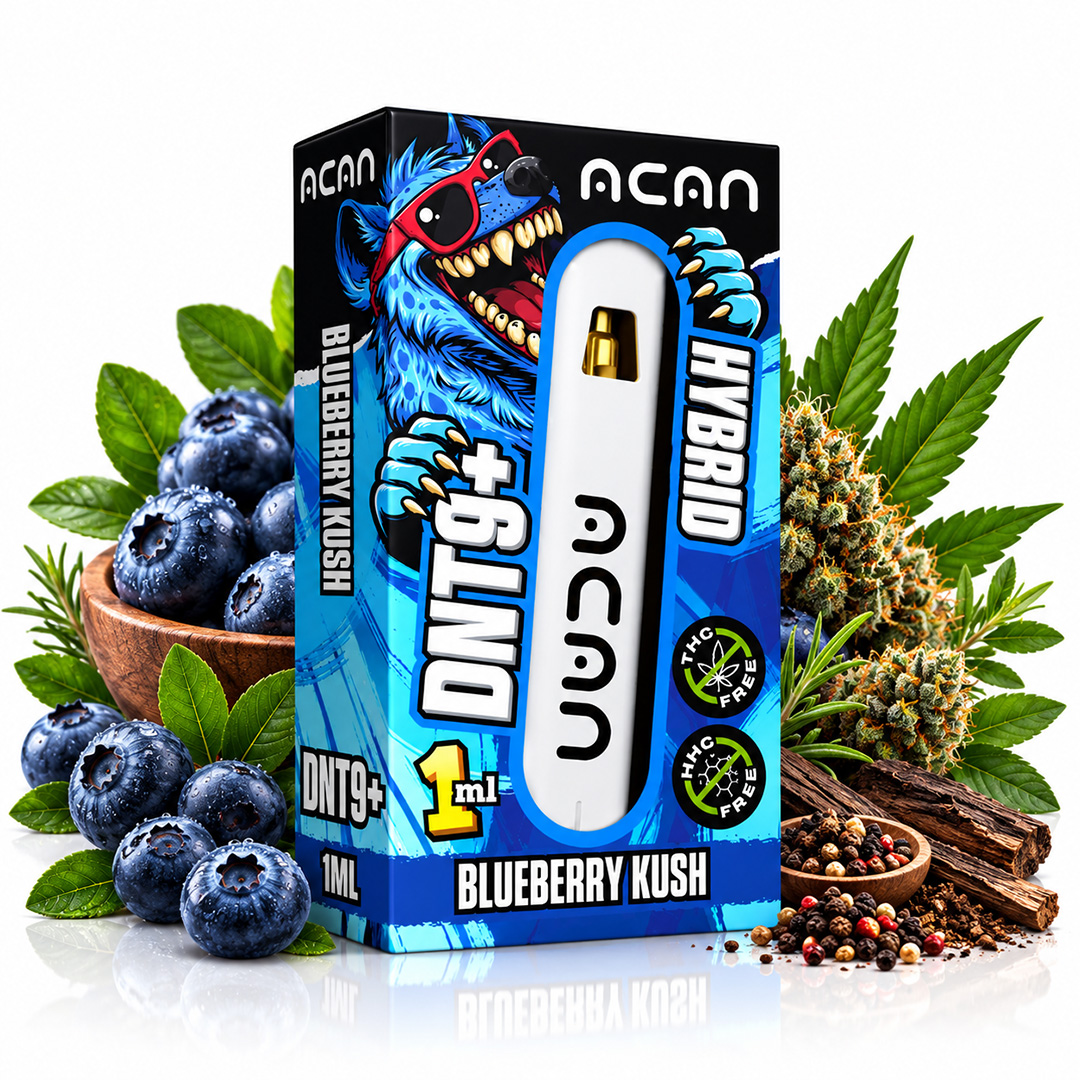 Acan DNT-9+ Vape Blueberry Kush 1ml