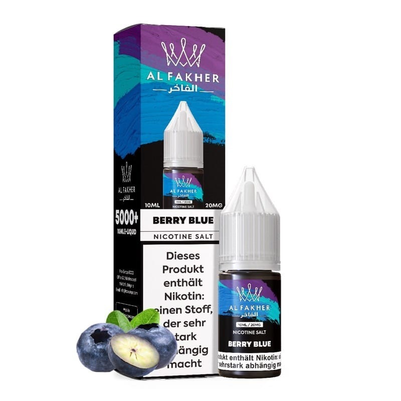 Al Fakher - Berry Blue Nikotinsalz Liquid 10ml | 20mg/ml