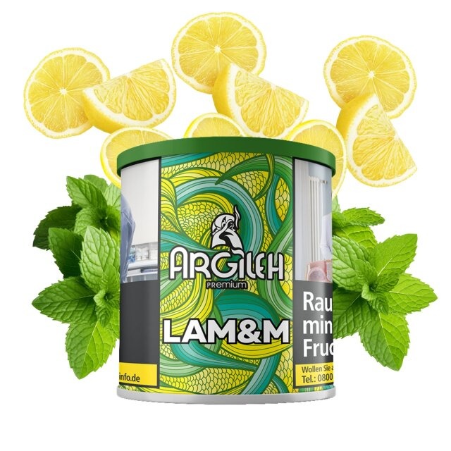 Argileh Shisha Tabak - LAM & M 200g