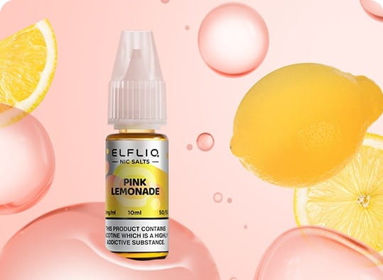 Elfliq_Pink_Lemonade Elfliq - Pink Lemonade Nikotinsalz Liquid 10ml l 20mg/ml