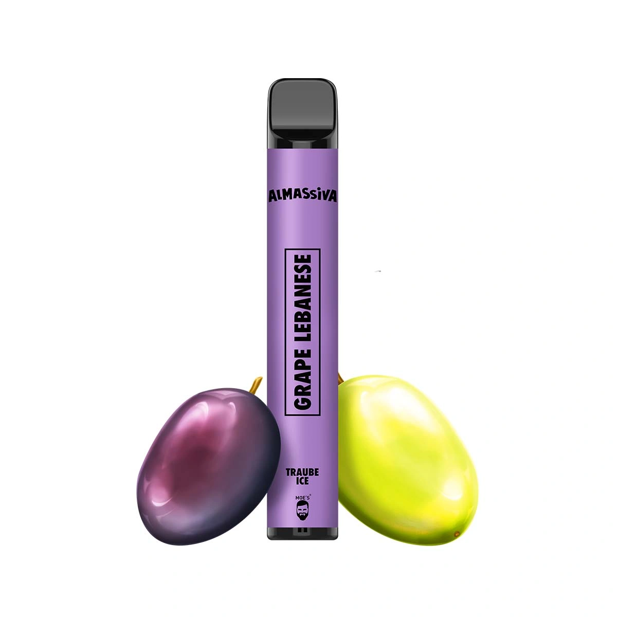 Al_Massiva_Vape_Grape-Lebanese_mit_Nikotin Al Massiva Einweg E-Zigarette - Grape Lebanese 2% Nikotin 600 Züge