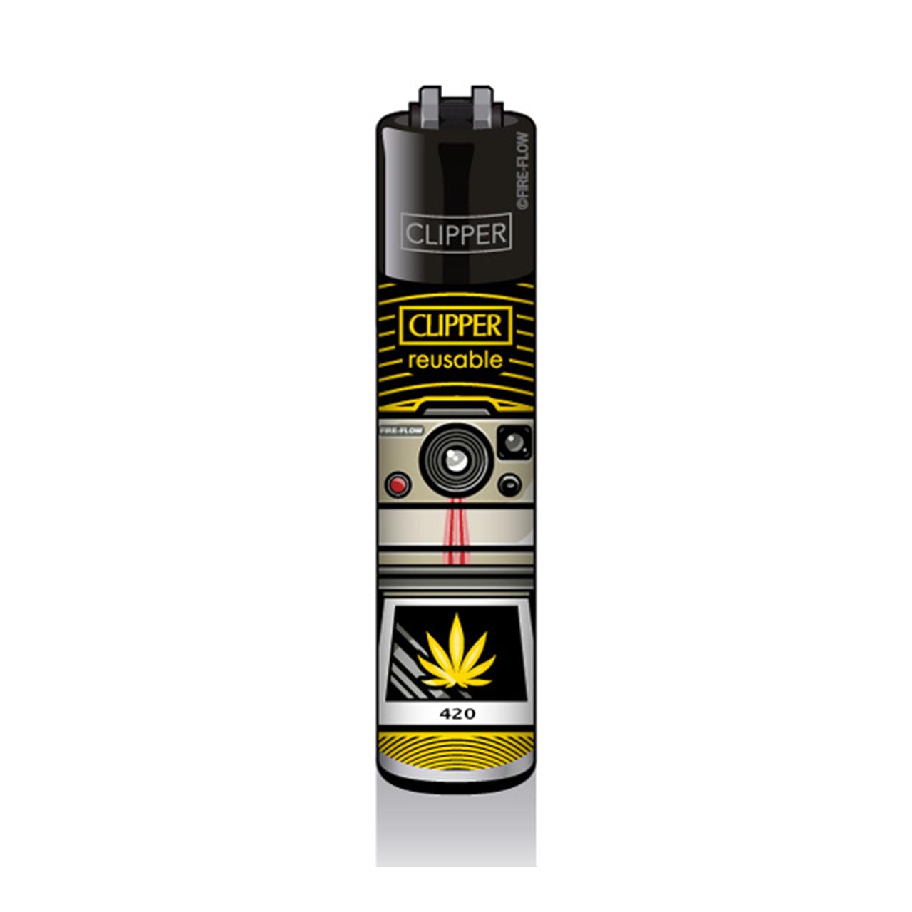 CLIPPER Feuerzeug - 420 Retro Collection - Motiv Polaroid