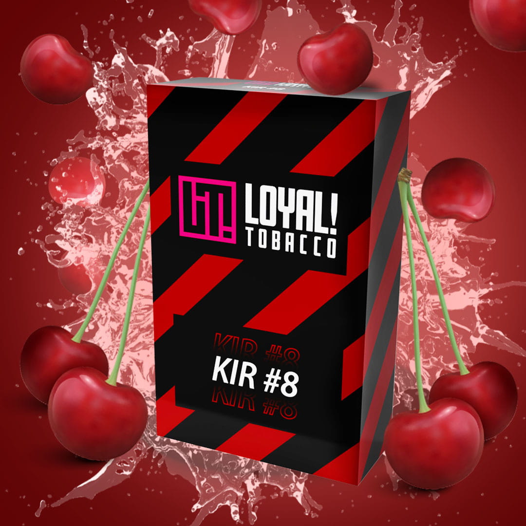 Post_LOYAL_KIR_008_20G Loyal Shisha Tabak KIR #8 25g