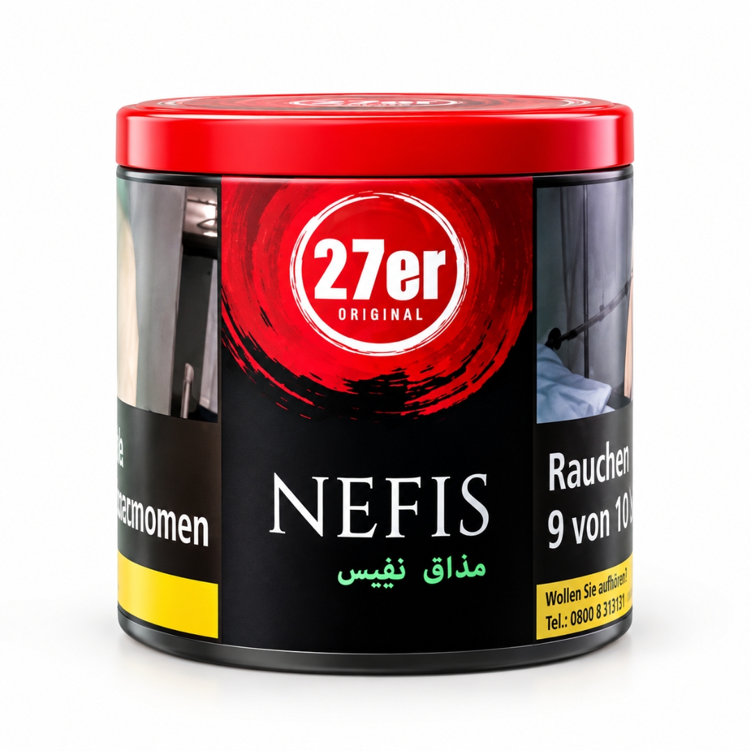 27er Virginia Shisha Tabak Nefis 200g