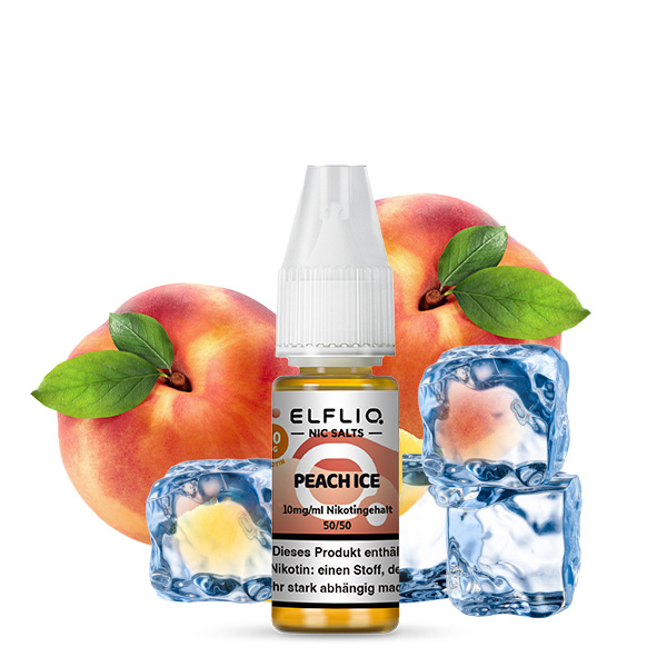 Elfbar Elfliq Peach Ice 10mg 10ml