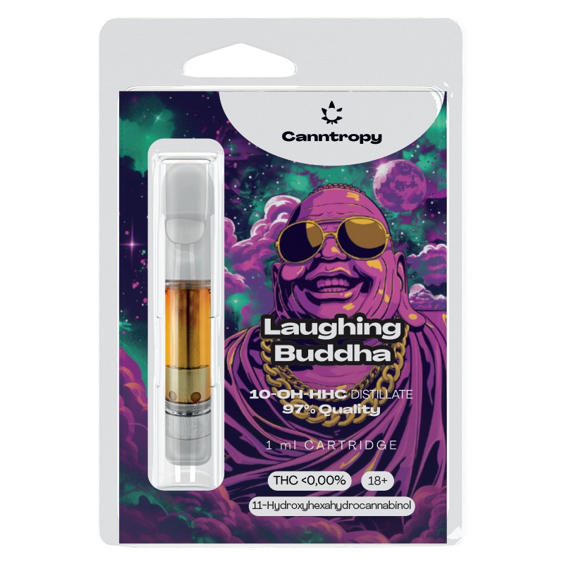 Canntropy 10-OH-HHC Kartusche Laughing Buddha 1ml Canntropy 10-OH-HHC Kartusche Laughing Buddha 1ml