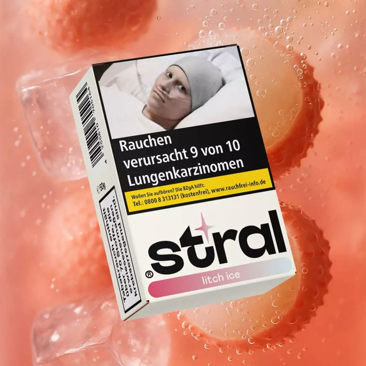 Stral Virginia Shisha Tabak Litch Ice 50g