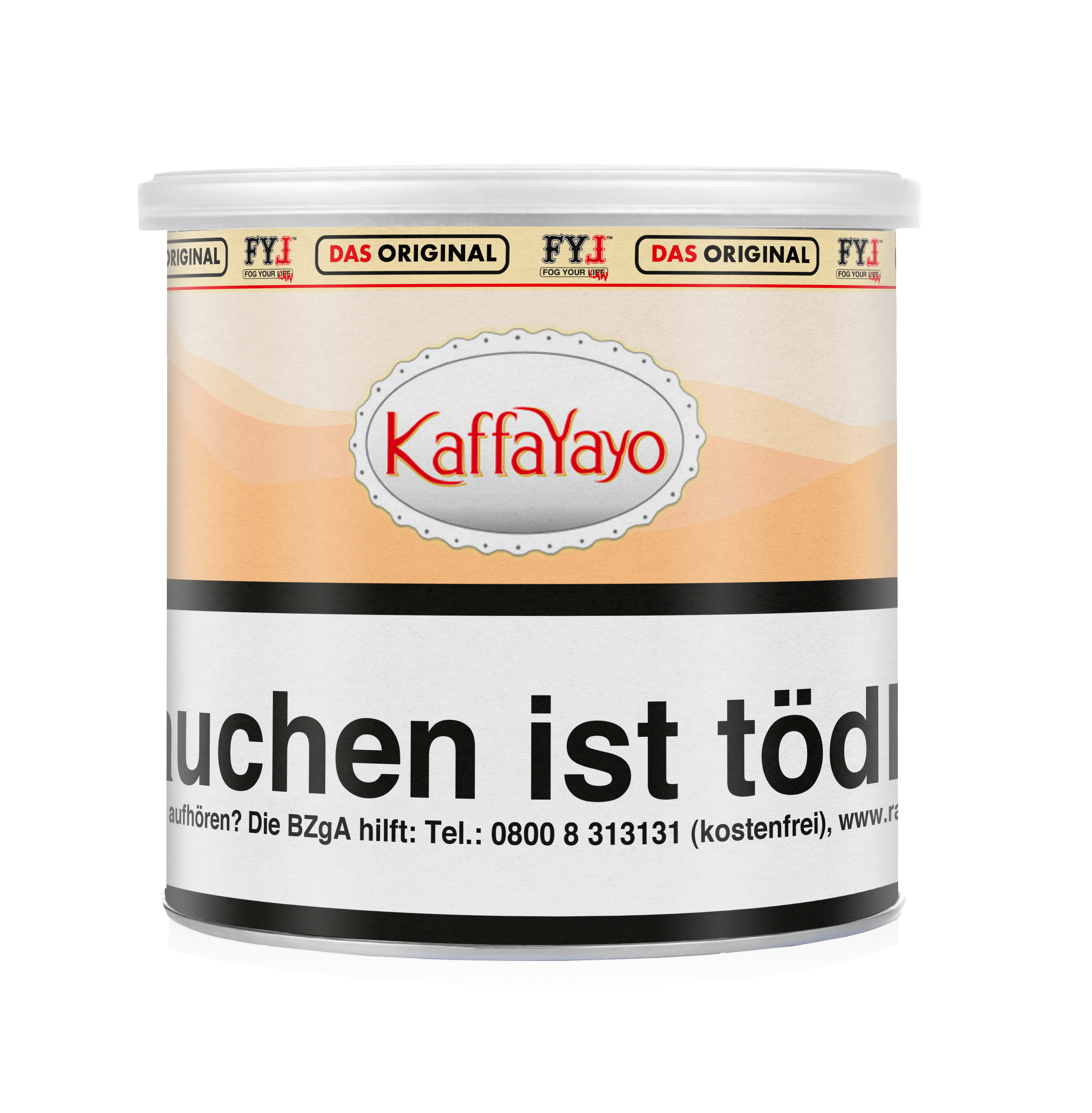 Hookain Fog Your Law Pfeifentabak Kaffa Yayo 70g Hookain Fog Your Law Pfeifentabak Kaffa Yayo 70g