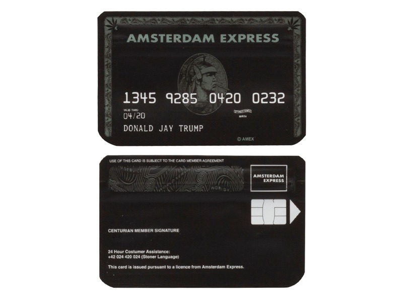 Geruchssichere Tasche - Amsterdamm Express Motiv