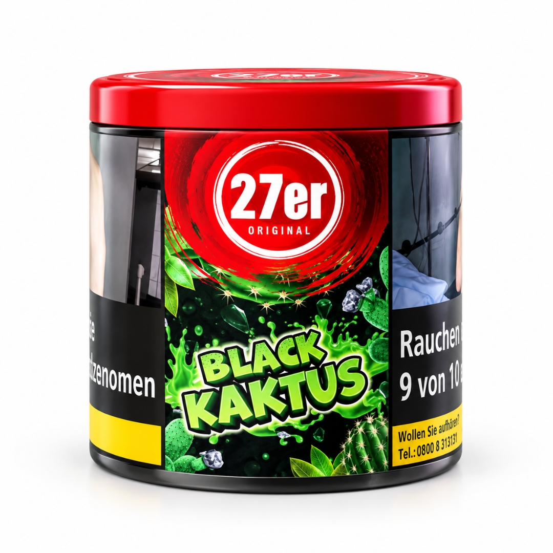 27er Virginia Shisha Tabak Black Kaktus 200g