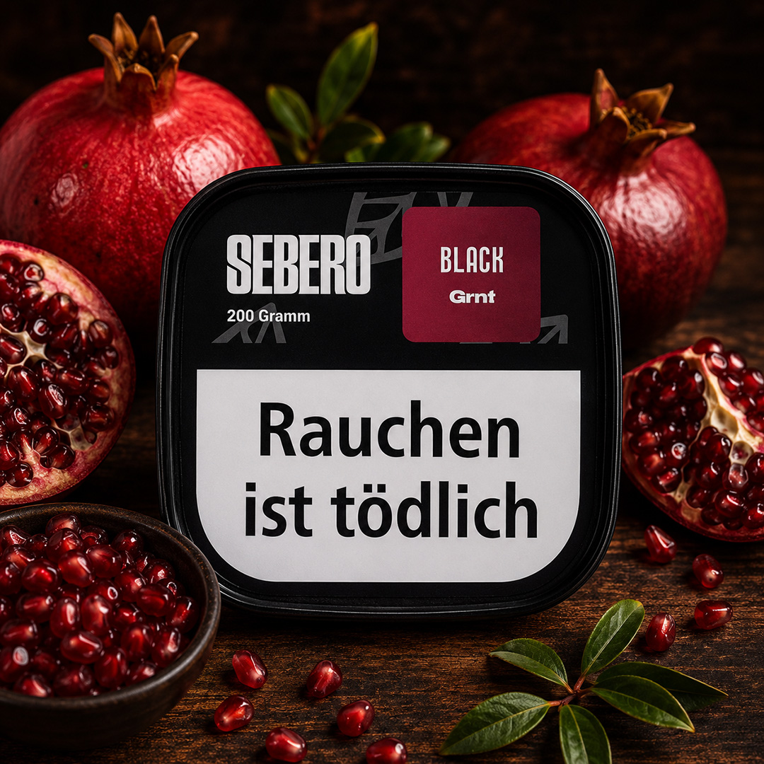 Sebero Black Shisha Tabak Italien Sunset 200g