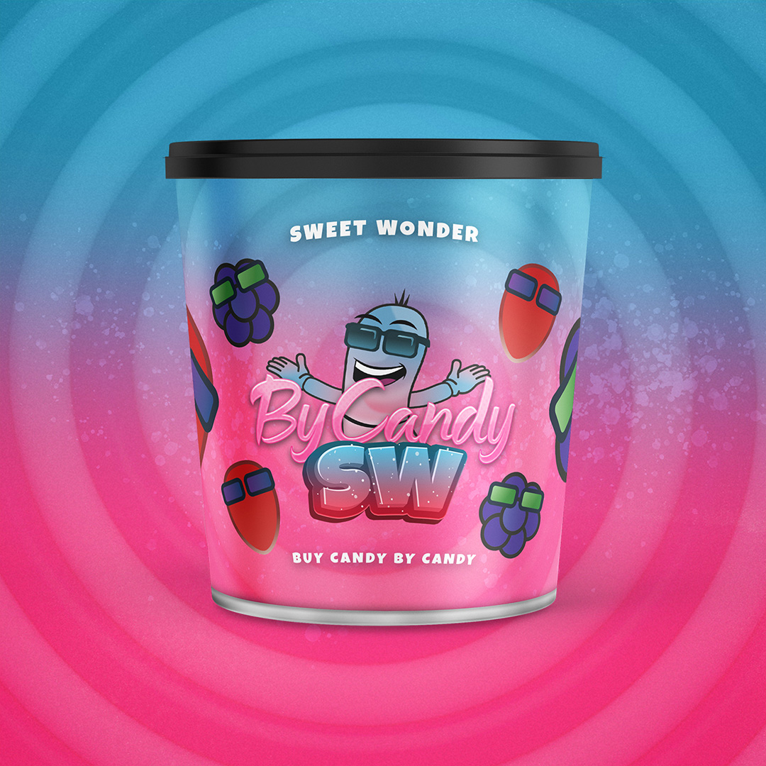 By Candy Shisha Tabak Sweet Wonder 200g