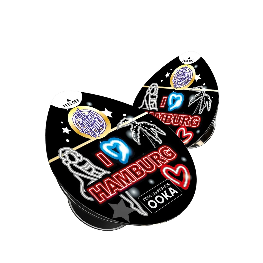 OOKA 187 Shisha Tabak - I Love Hamburg OOKA Pod (2 Pods)