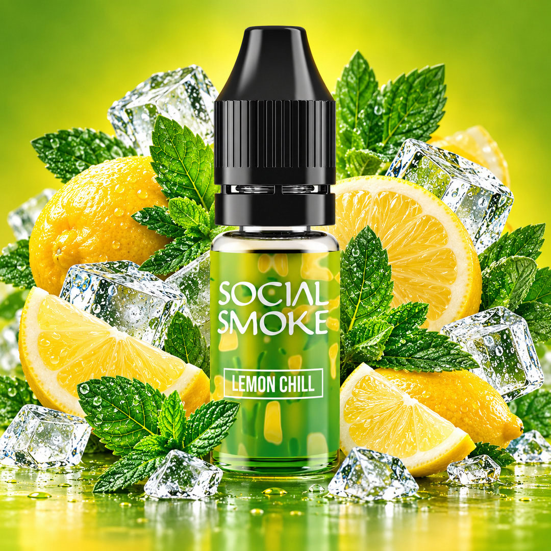 Social Smoke Liquid Lemon Chill 10ml 20mg