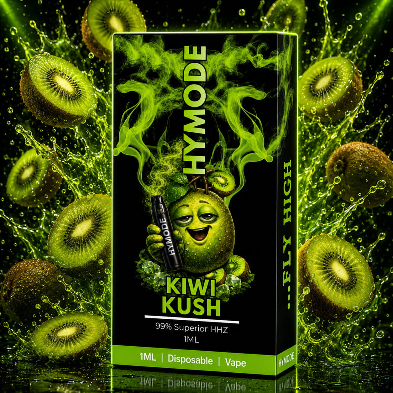 Hymode Superior HHZ Vape - Kiwi Kush 1ml