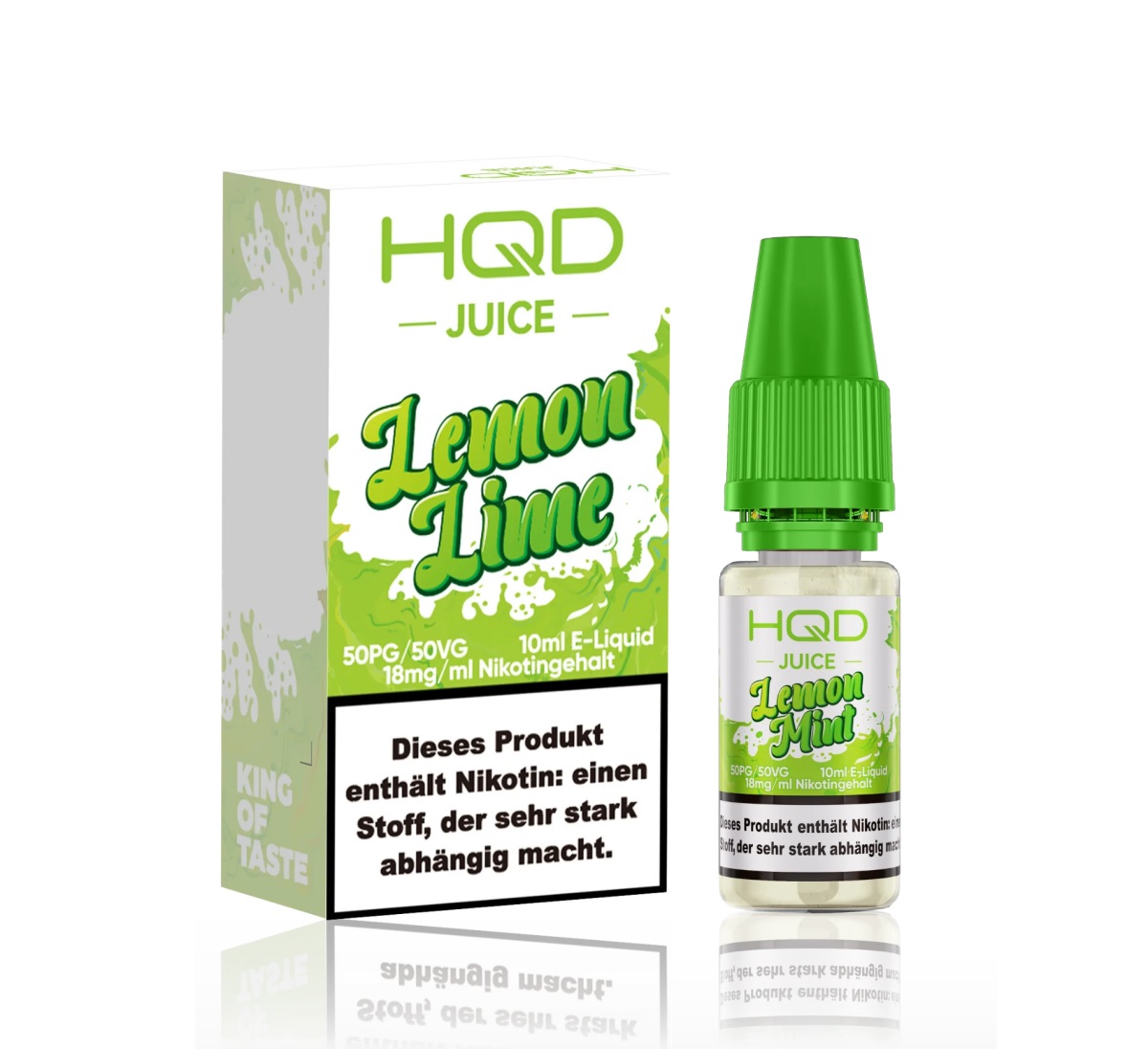 HQD Juice Liquid Lemon Mint 10ml 18mg HQD Juice Liquid Lemon Mint 10ml 18mg