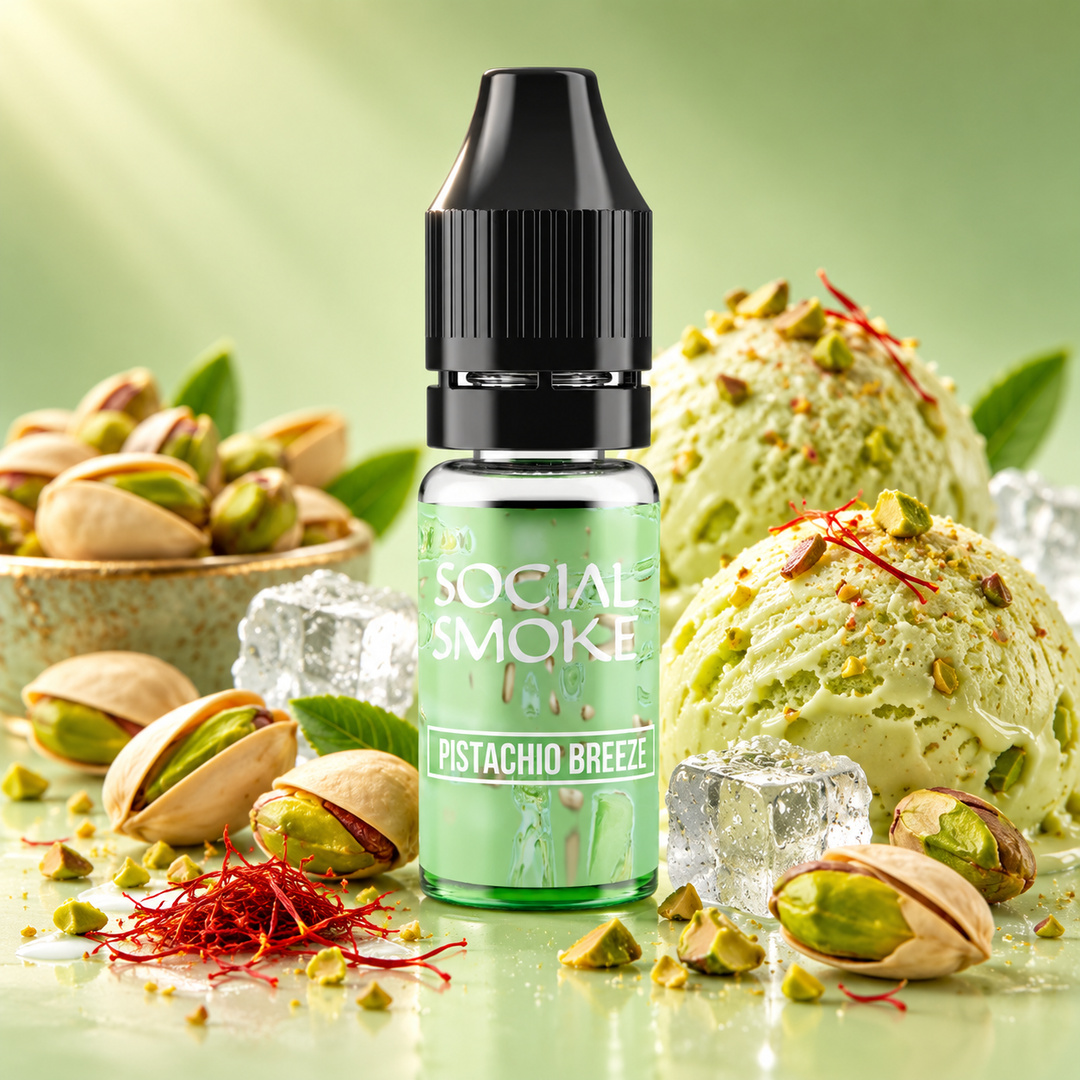 Social Smoke Liquid Pistachio Breeze 10ml 20mg