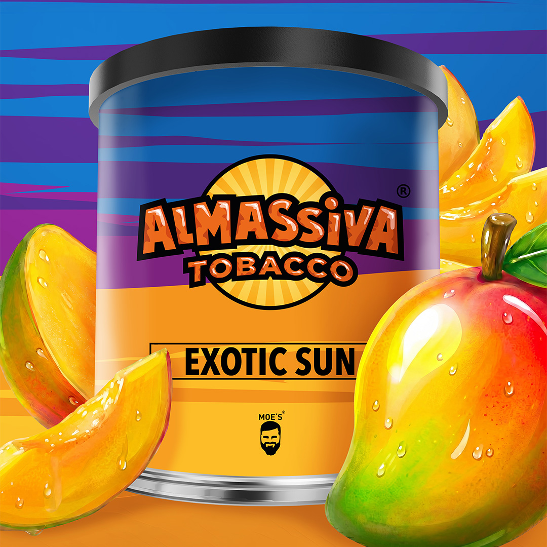 Al Massiva Virginia Shisha Tabak Exotic Sun 200g Al Massiva Virginia Shisha Tabak Exotic Sun 200g