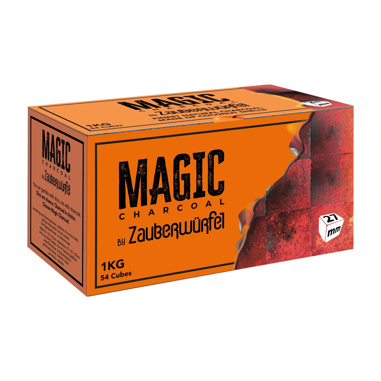 Magic Charcoal Naturkohle 27er 1Kg