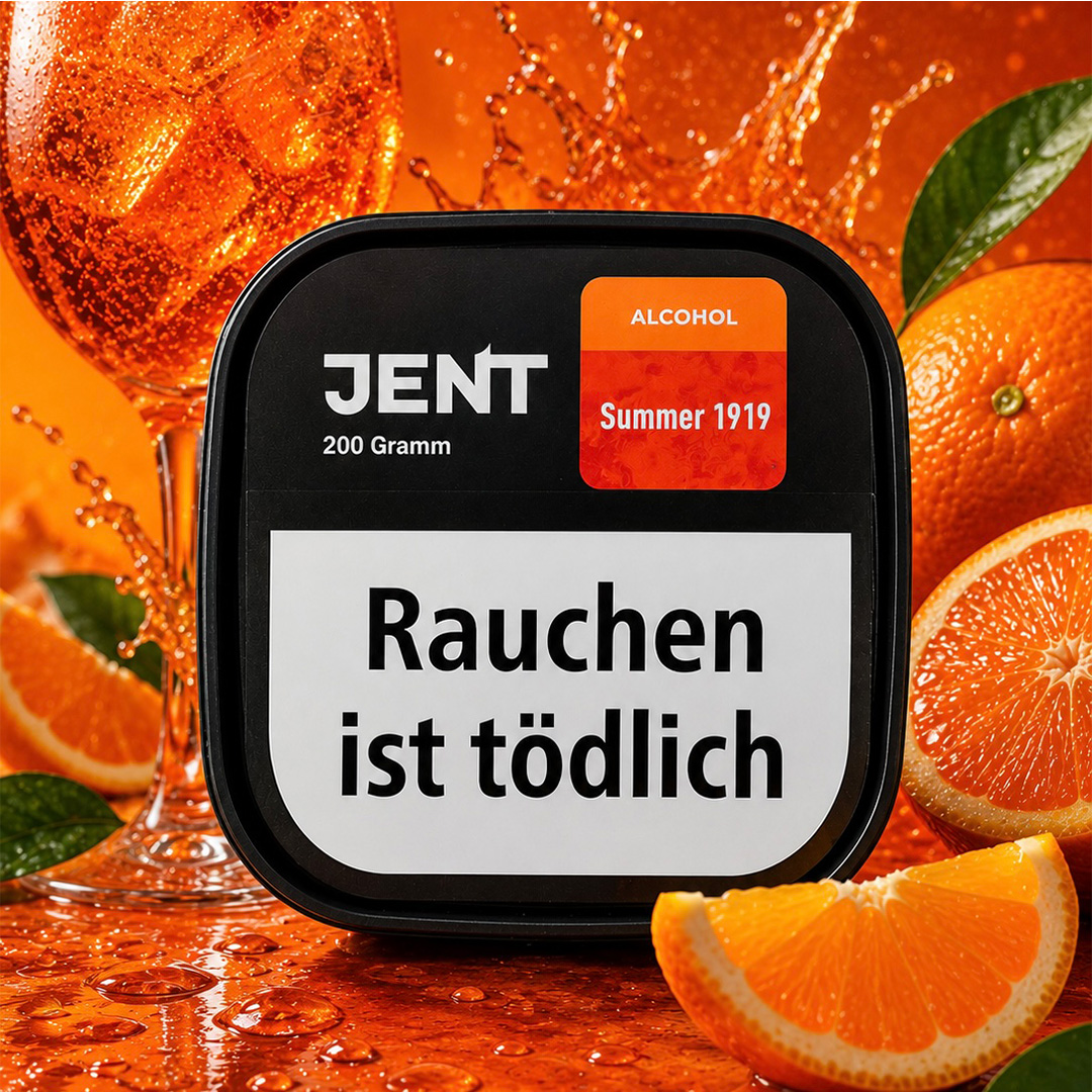 JENT - Alcohol Line - Summer 1919 200g Shisha Tabak