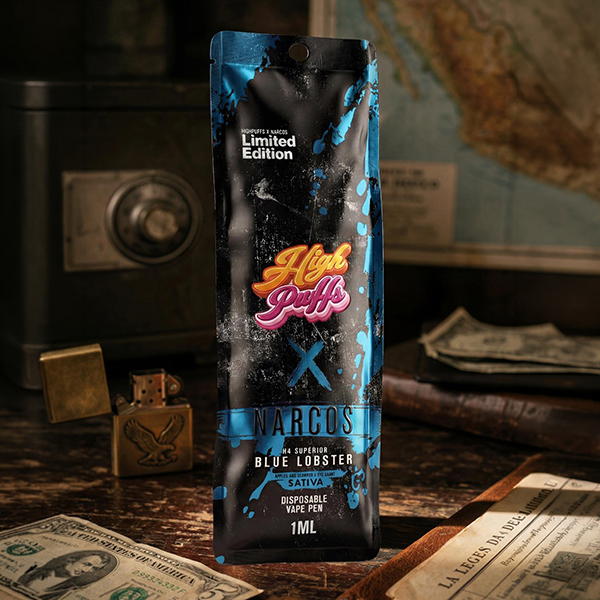 High Puffs H4 Superior Vape Narcos Edition - Blue Lobster 1ml