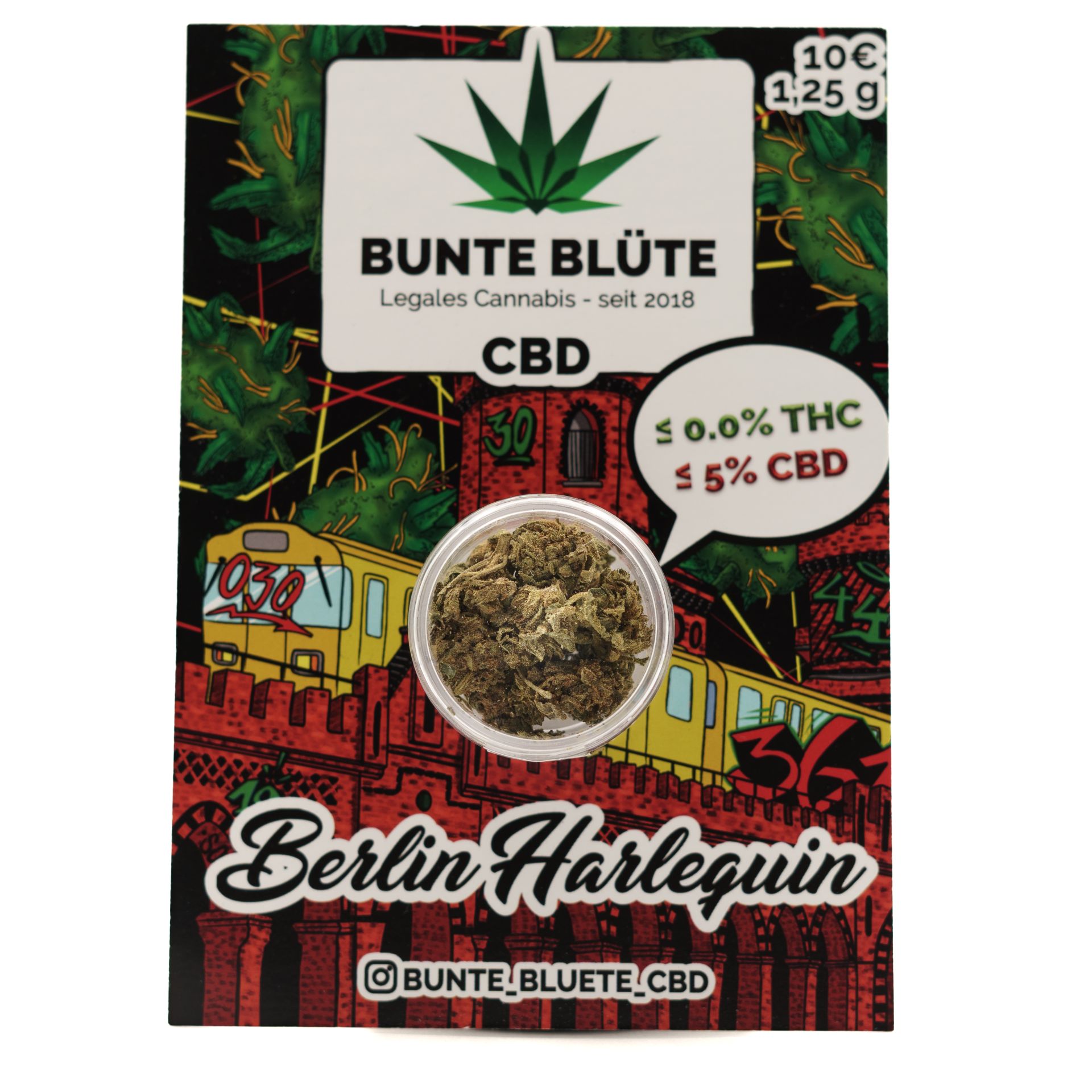 Bunte Blüte CBD Blüte Berlin Harlequin Bunte Blüte CBD Blüte Berlin Harlequin