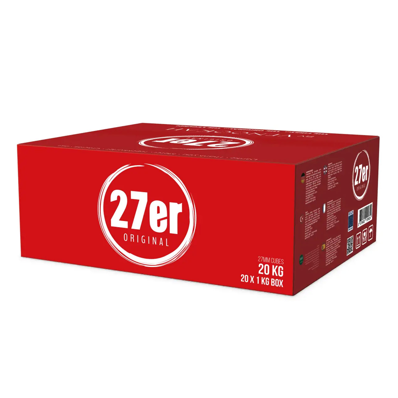 27er Venookah Naturkohle 20 Kilogramm