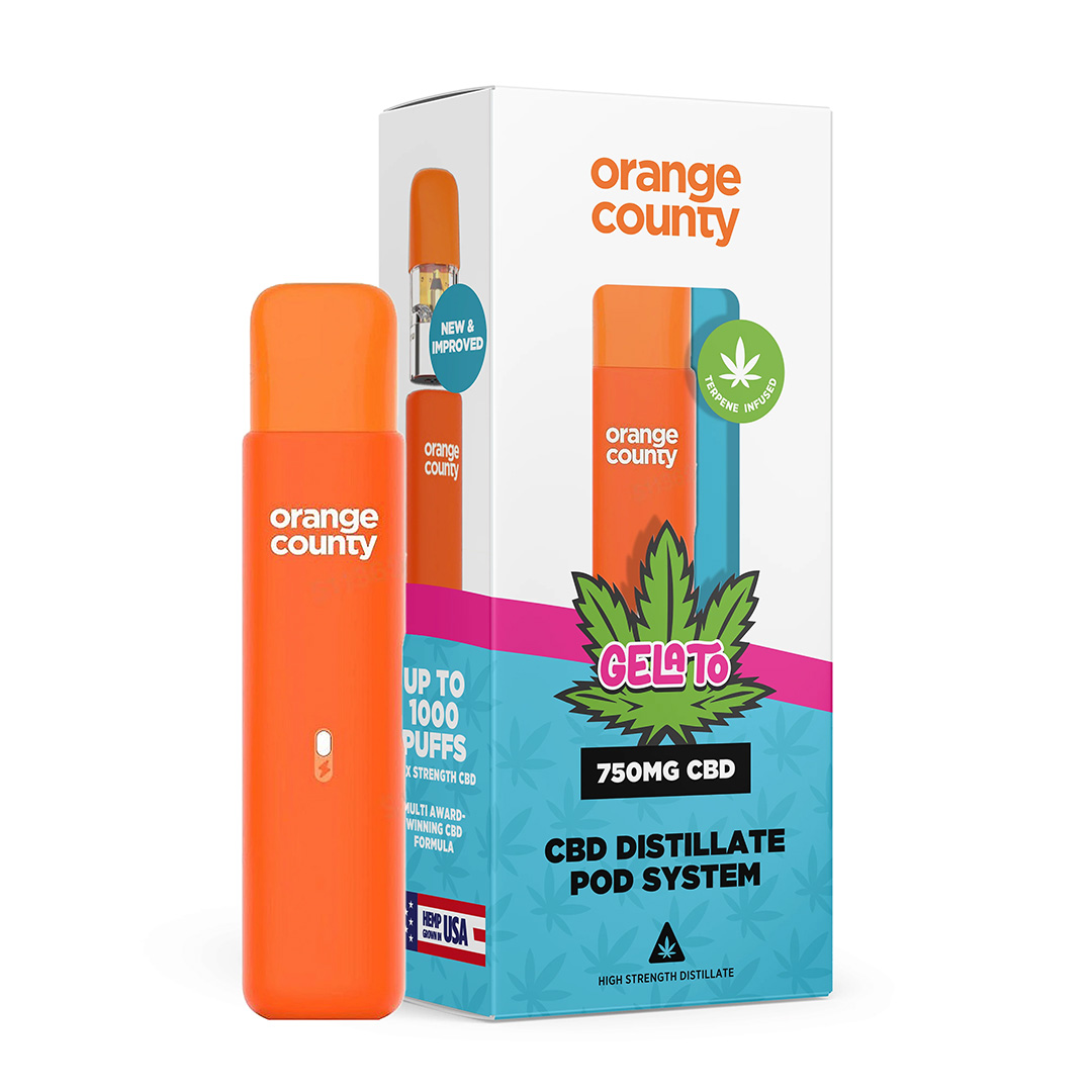 Orange County CBD - Gelato Pod SET Orange County CBD - Gelato Pod SET