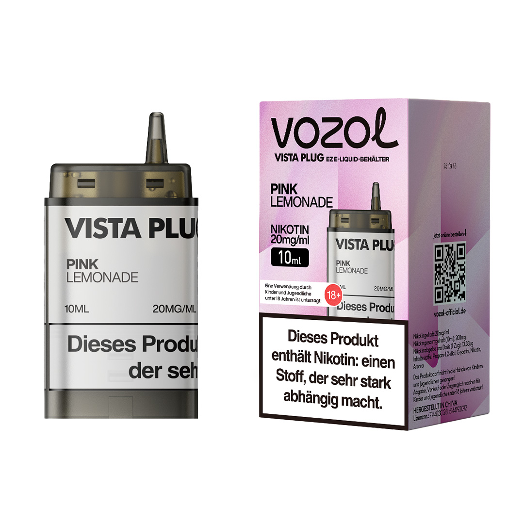 Vozol - Vista Plug EZ Pod - Pink Lemonade 10ml