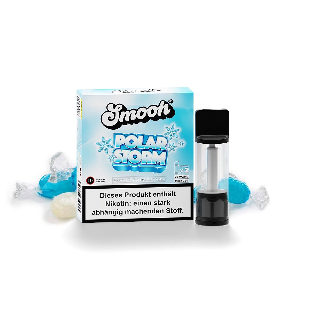 Smooh Vape Pod Polar Storm Smooh Vape Pod Polar Storm