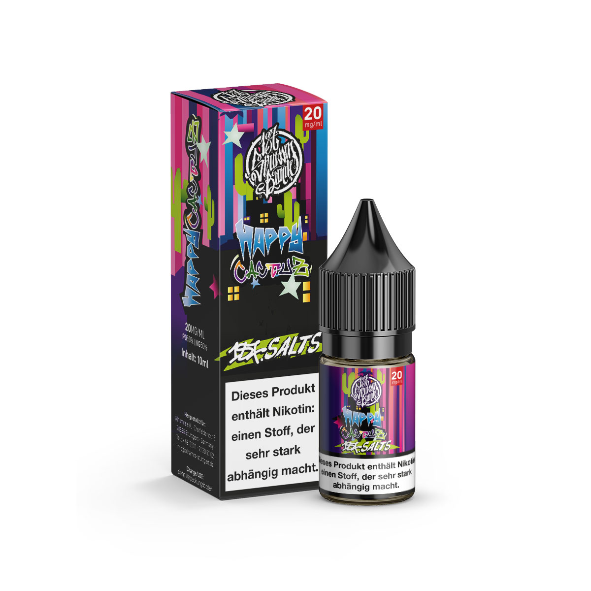 187 Strassenbande - Happy Cactuz Nikotinsalz Liquid 10ml | 20mg/ml