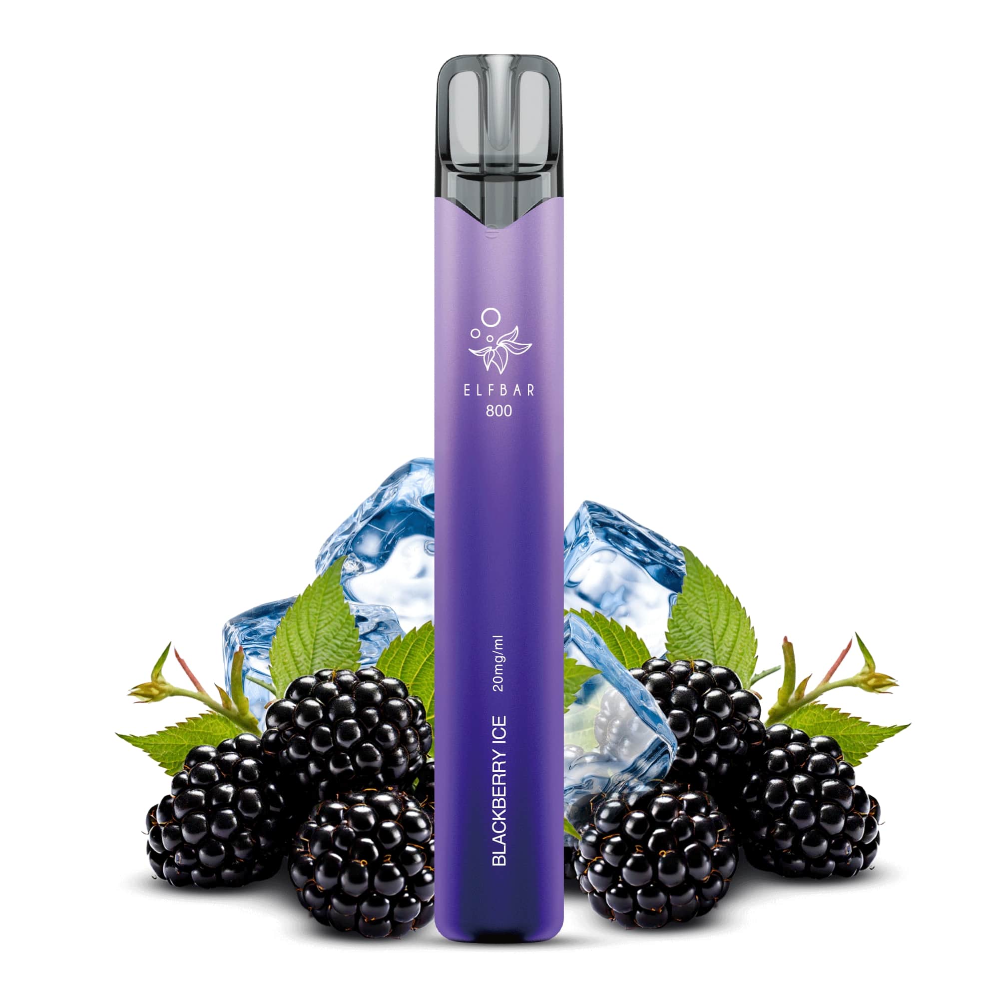 Elfbar 800 - Einweg E-Zigarette - Blackberry Ice 2% Nikotin