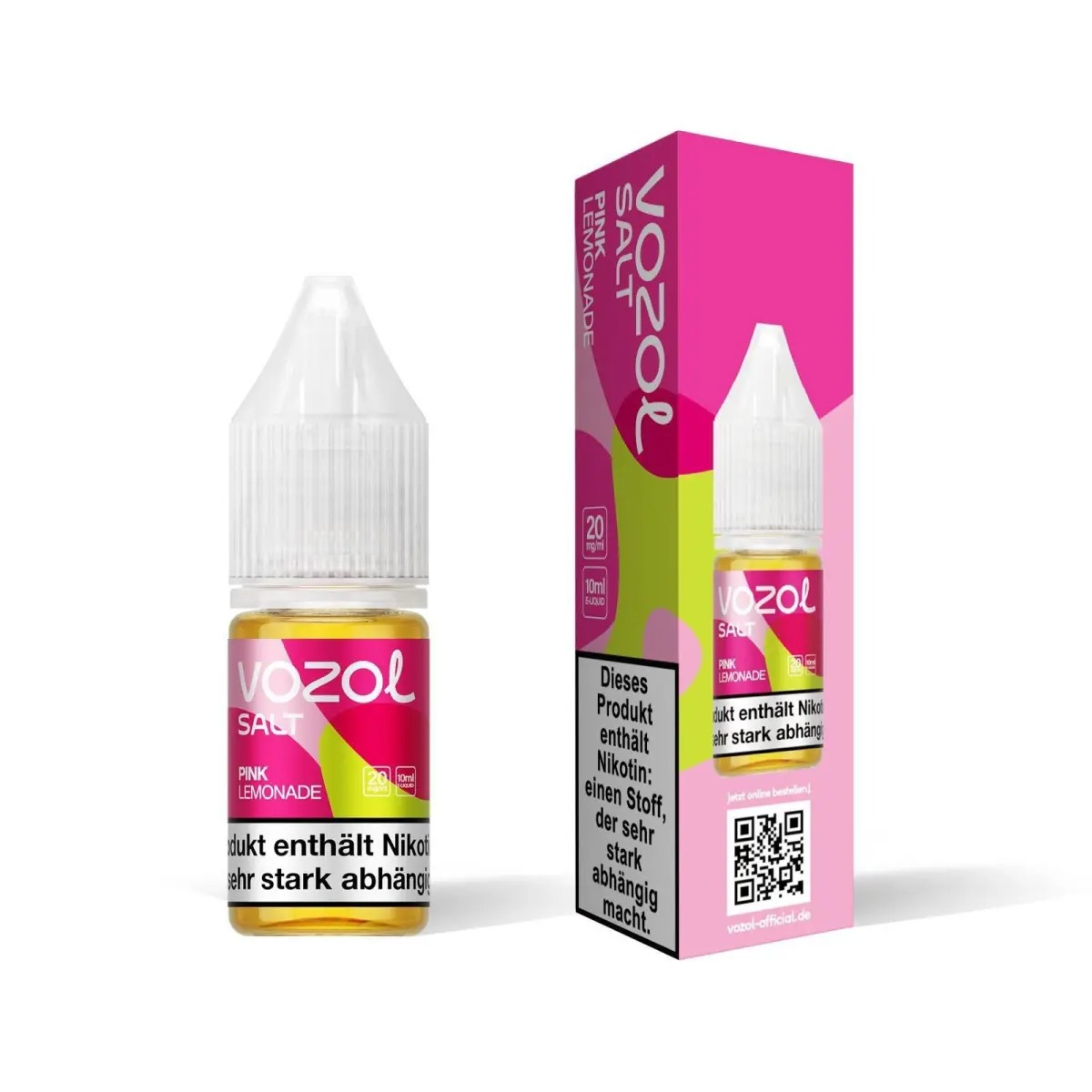 Vozol - Pink Lemonade Nikotinsalz Liquid 10ml | 20mg/ml