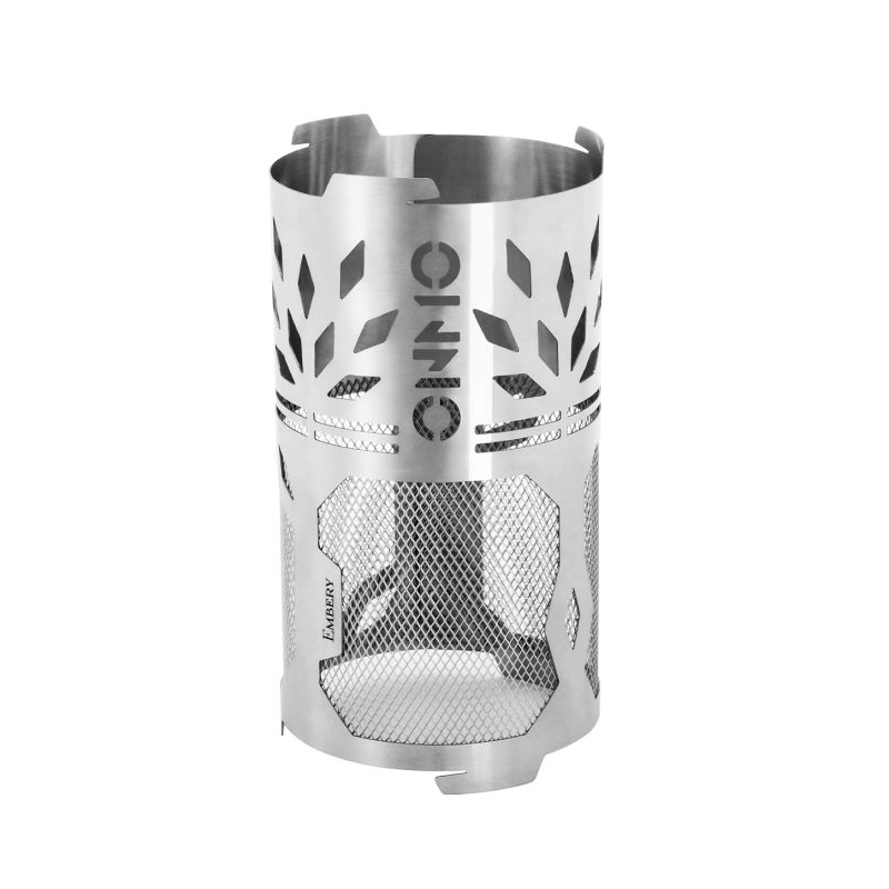 Onmo Shisha Mesh Cover Silver Onmo Shisha Kohleschutzgitter Silber