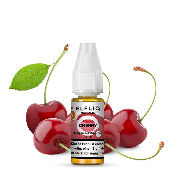 Elfbar Elfliq Cherry 10mg 10ml Elfbar Elfliq Cherry 10mg 10ml
