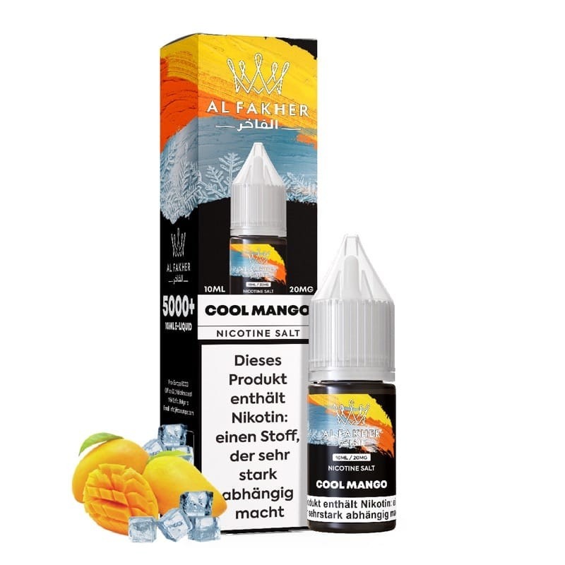 Al Fakher Liquid Cool Mango 20mg 10ml Al Fakher Liquid Cool Mango 20mg 10ml
