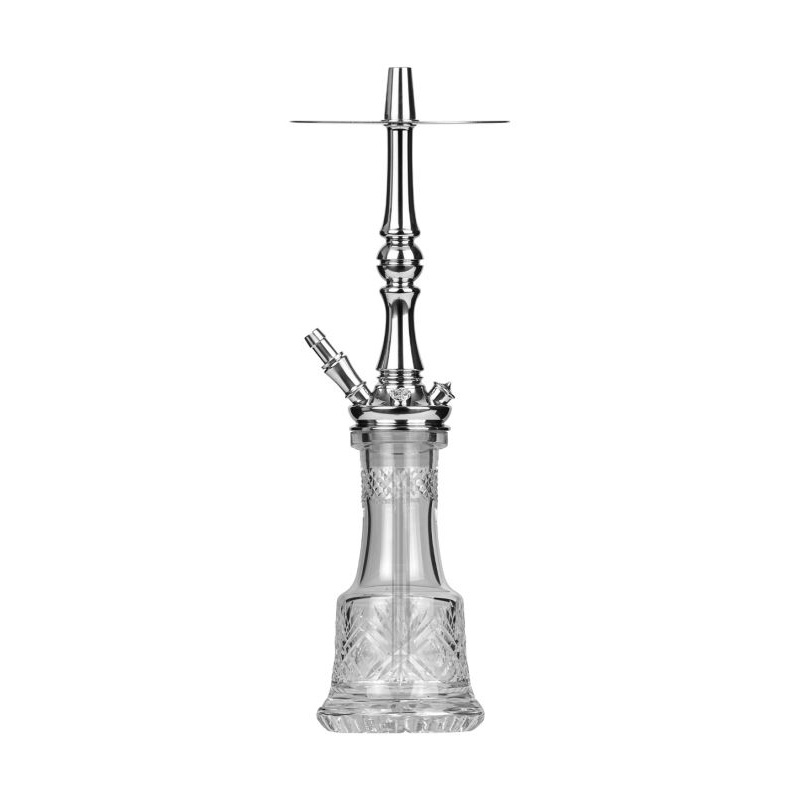 Moze Shisha Tradi M Silver Cut Glass