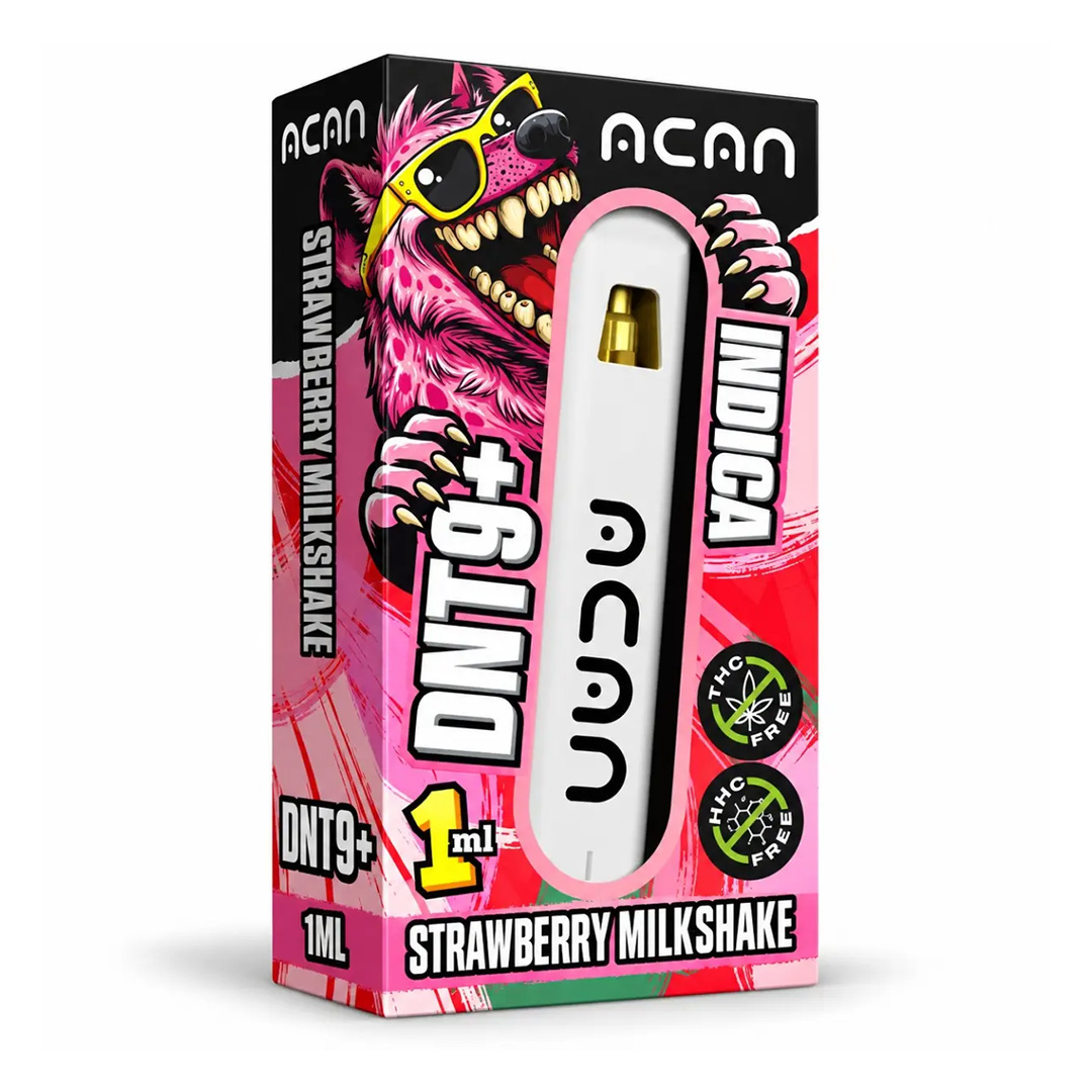 Acan DNT-9+ Vape Strawberry Milkshake 1ml Acan DNT-9+ Vape Strawberry Milkshake 1ml