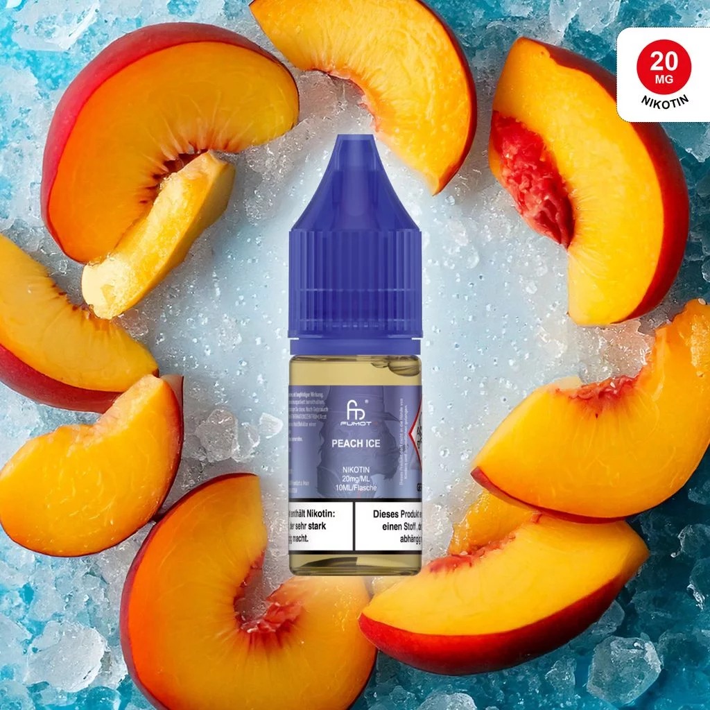 Randm Tornado Liquid Peach Ice Nikotinsalz 20mg 10ml