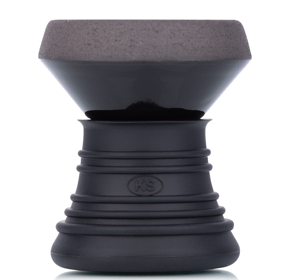 KS Appo Shisha Kopf Silko Shiny Black KS Appo Shisha Kopf Silko Shiny Black