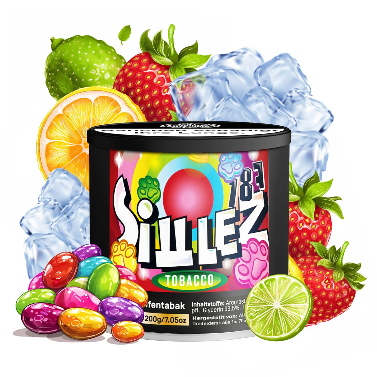 187 Shisha Tabak Siwlez 200g 187 Shisha Tabak Siwlez 200g