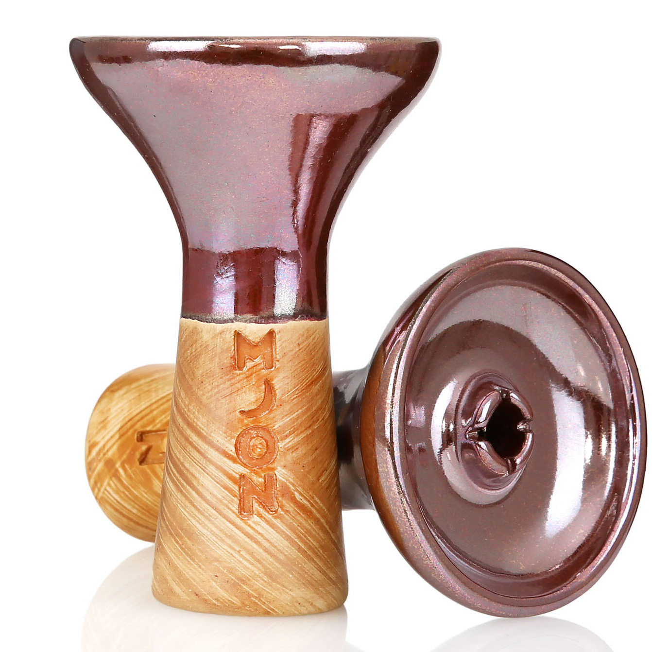 Moon Shisha Kopf Phunnel Red Gold