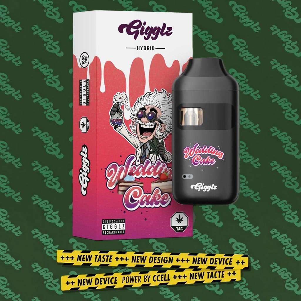 Gigglz Wedding Cake TAC Vape 1ml Gigglz Wedding Cake TAC Vape 1ml