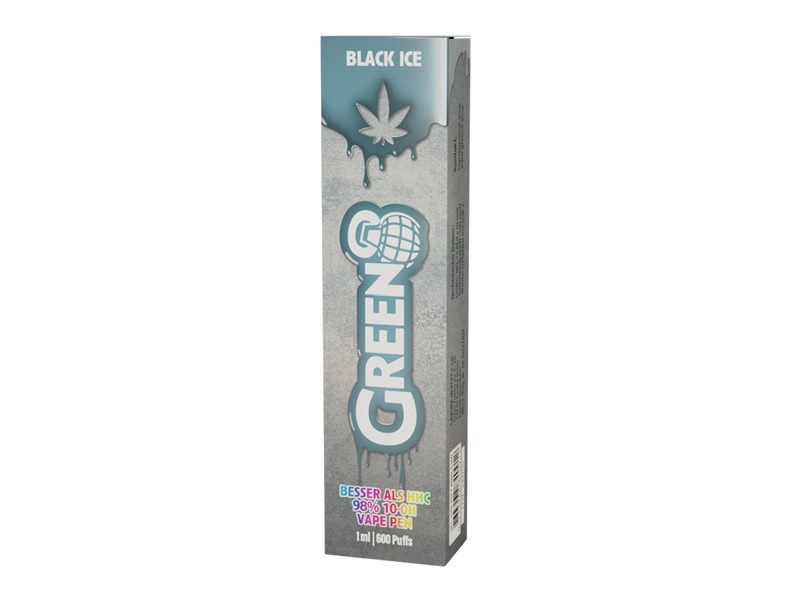 Green 8 10-OH Vape Black Ice