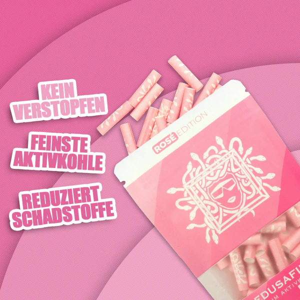 Medusa Filter Rosé Edition 50 Stück